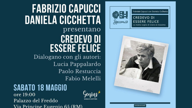 Presentazione del Libro “Credevo di essere Felice” presso la Gelateria Fassi